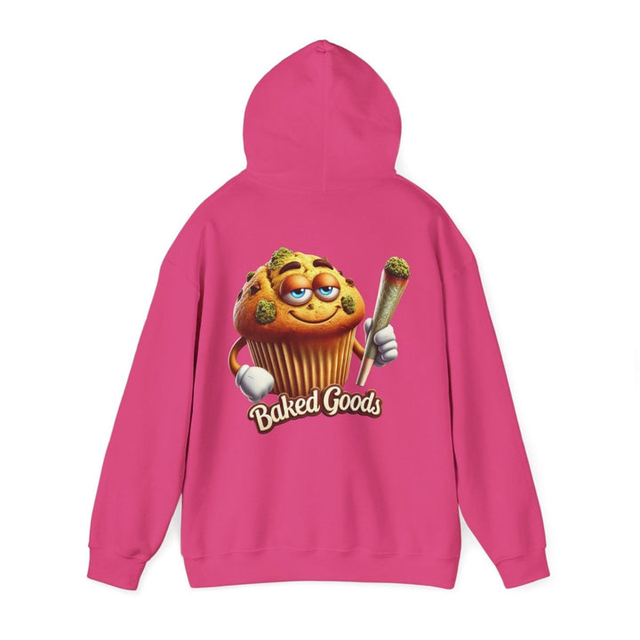 Baked Goods Muffin Unisex Hoodie - Red - S - Baked Goods Muffin Unisex Hoodie - Tatoo Tee