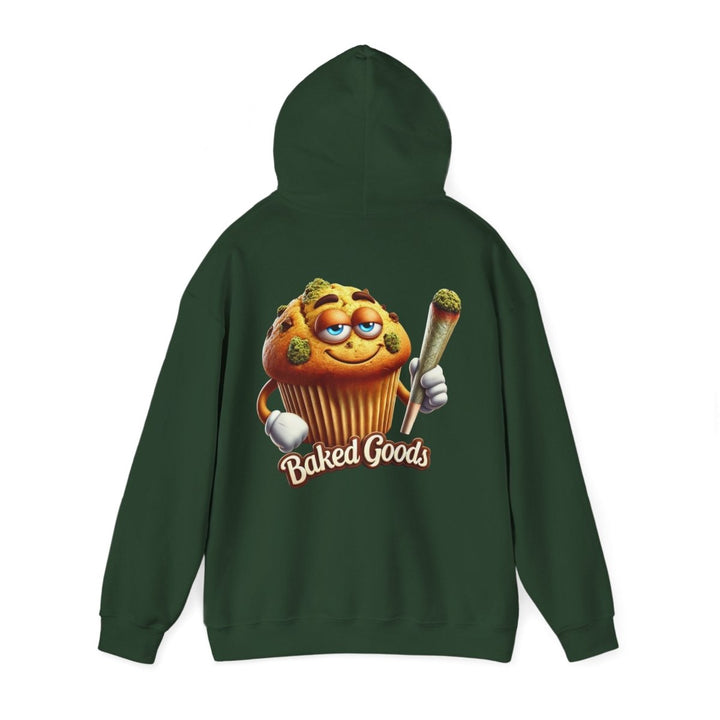 Baked Goods Muffin Unisex Hoodie - Red - S - Baked Goods Muffin Unisex Hoodie - Tatoo Tee