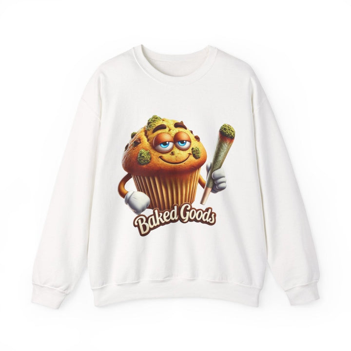 Baked Goods Muffin Unisex Sweatshirt - S - Red - Baked Goods Muffin Unisex Sweatshirt - Tatoo Tee
