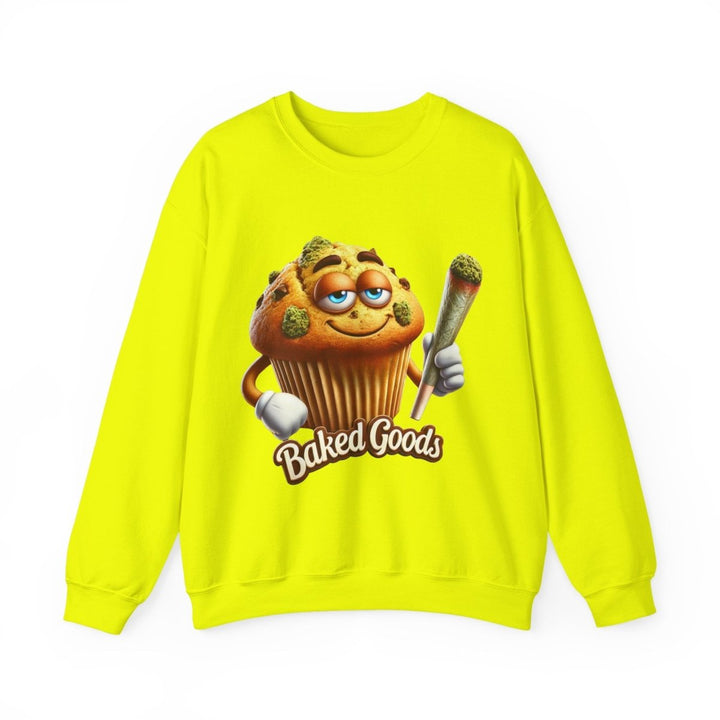 Baked Goods Muffin Unisex Sweatshirt - S - Red - Baked Goods Muffin Unisex Sweatshirt - Tatoo Tee