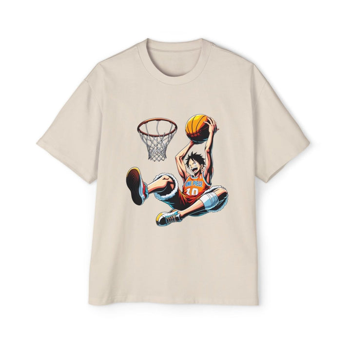 Basketball Graphic T-Shirt, Men's Oversized Tee for Sports Fans, Streetwear - S - Midnight Blue - Basketball Graphic T-Shirt, Men's Oversized Tee for Sports Fans, Streetwear - Tatoo Tee