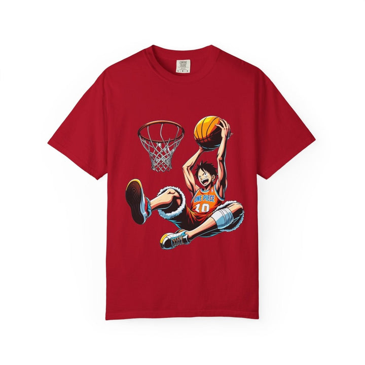 Basketball Vibes Unisex Tee, Sporty Graphic Shirt - Red - S - Basketball Vibes Unisex Tee, Sporty Graphic Shirt - Tatoo Tee