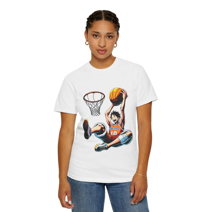 Basketball Vibes Unisex Tee, Sporty Graphic Shirt - White - S - Basketball Vibes Unisex Tee, Sporty Graphic Shirt - Tatoo Tee