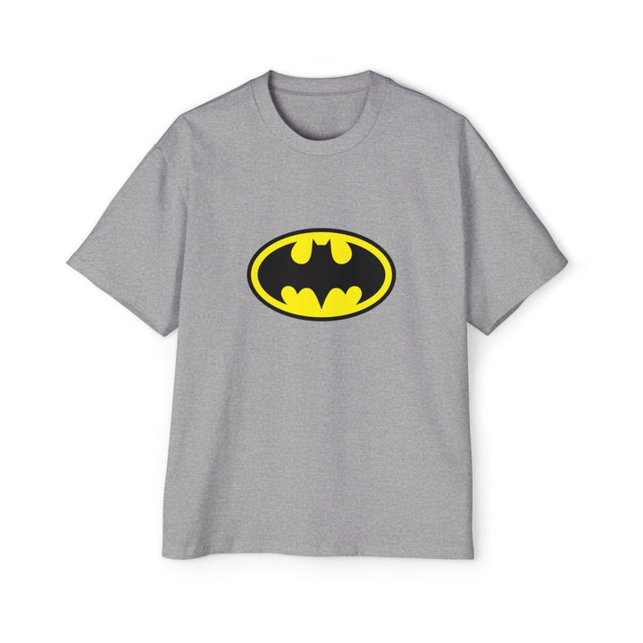 Batman Oversized Tee for Men - Classic Superhero Graphic Shirt - S - Midnight Blue - Batman Oversized Tee for Men - Classic Superhero Graphic Shirt - Tatoo Tee