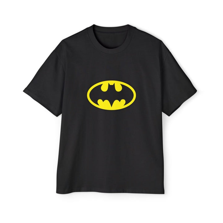 Batman Oversized Tee for Men - Classic Superhero Graphic Shirt - S - Midnight Blue - Batman Oversized Tee for Men - Classic Superhero Graphic Shirt - Tatoo Tee