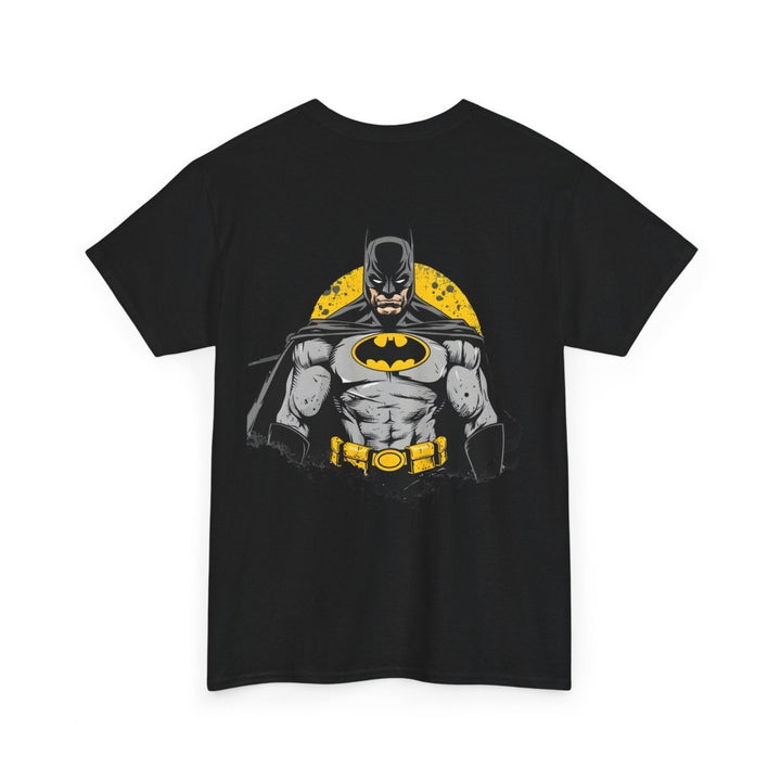 Batman Unisex Heavy Cotton Tee - Comfortable and Stylish Comic - Inspired Apparel - Red - S - Batman Unisex Heavy Cotton Tee - Comfortable and Stylish Comic - Inspired Apparel - Tatoo Tee