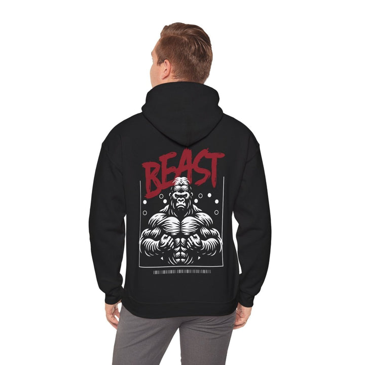 Beast Mode Graphic Heavy Blend Hoodie for Fitness Enthusiasts - Purple - S - Beast Mode Graphic Heavy Blend Hoodie for Fitness Enthusiasts - Tatoo Tee