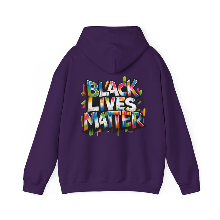 Black Lives Matter Unisex Hoodie - Red - S - Black Lives Matter Unisex Hoodie - Tatoo Tee