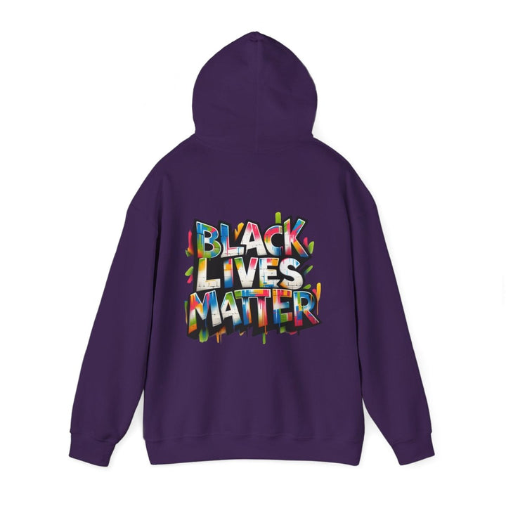 Black Lives Matter Unisex Hoodie - Red - S - Black Lives Matter Unisex Hoodie - Tatoo Tee