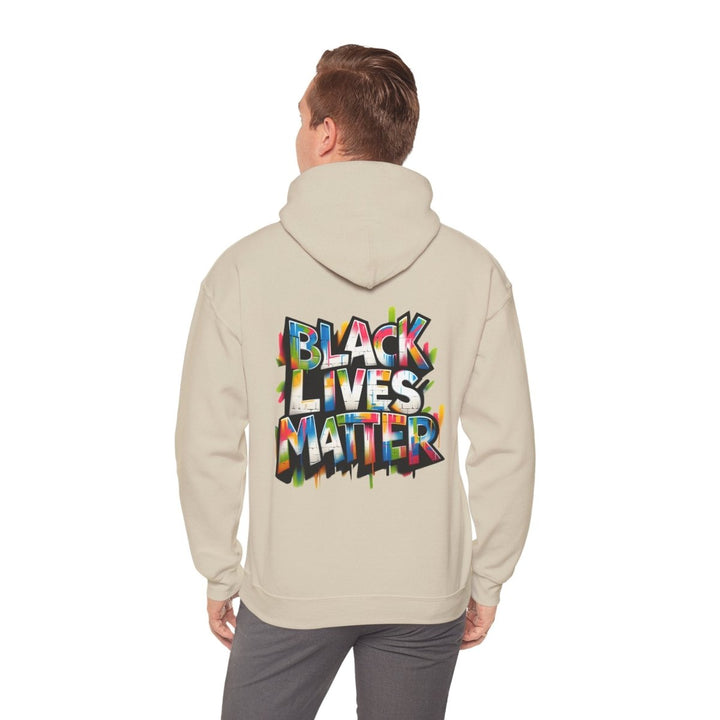 Black Lives Matter Unisex Hoodie - Sand - S - Black Lives Matter Unisex Hoodie - Tatoo Tee