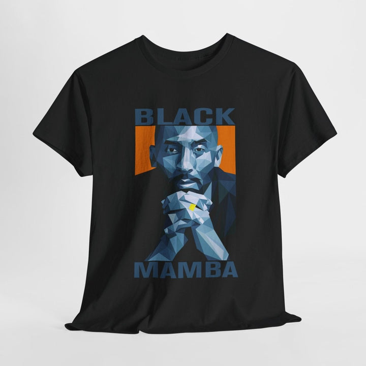 Black Mamba Unisex Heavy Cotton Tee - Tribute T-Shirt for Sports Enthusiasts - White - S - Black Mamba Unisex Heavy Cotton Tee - Tribute T-Shirt for Sports Enthusiasts - Tatoo Tee