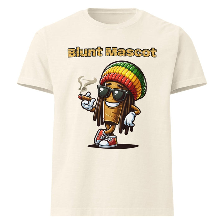 Blunt Mascot Unisex oversized t-shirt - Vintage White - S - Product mockup - Tatoo Tee