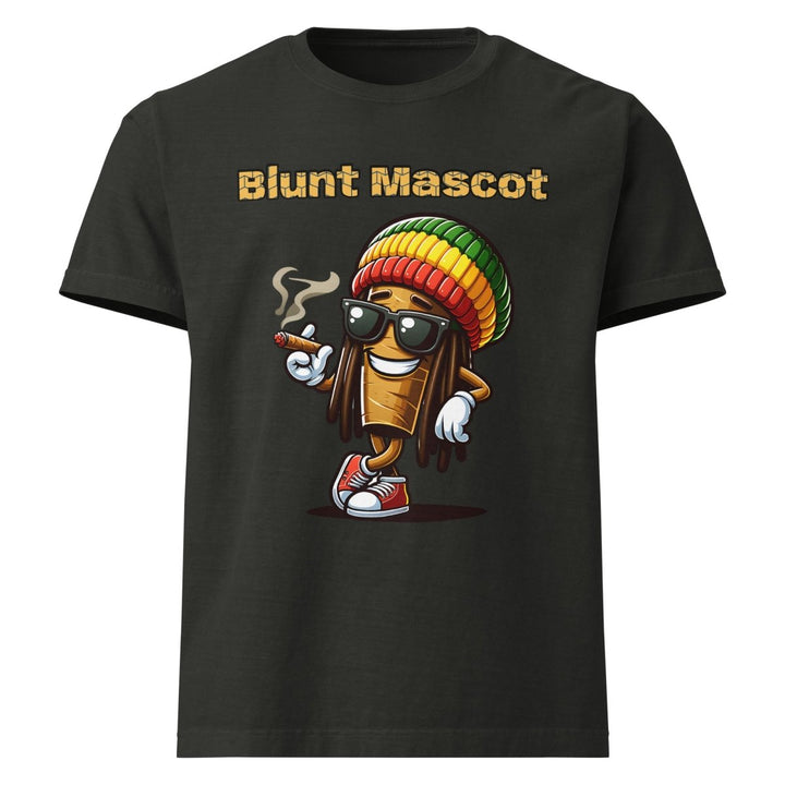 Blunt Mascot Unisex oversized t-shirt - Washed Black - S - Product mockup - Tatoo Tee