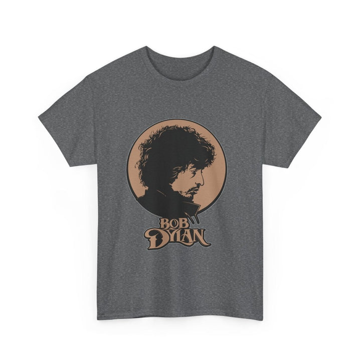Bobby Dylan Unisex Heavy Cotton Tee - Retro Music Graphic T-Shirt - Navy - S - Bobby Dylan Unisex Heavy Cotton Tee - Retro Music Graphic T-Shirt - Tatoo Tee