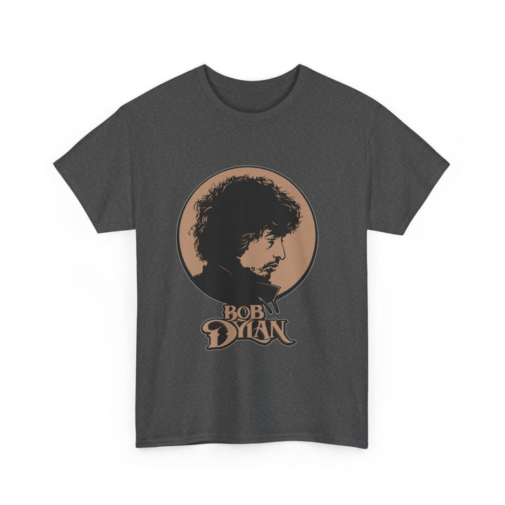 Bobby Dylan Unisex Heavy Cotton Tee - Retro Music Graphic T-Shirt - Navy - S - Bobby Dylan Unisex Heavy Cotton Tee - Retro Music Graphic T-Shirt - Tatoo Tee