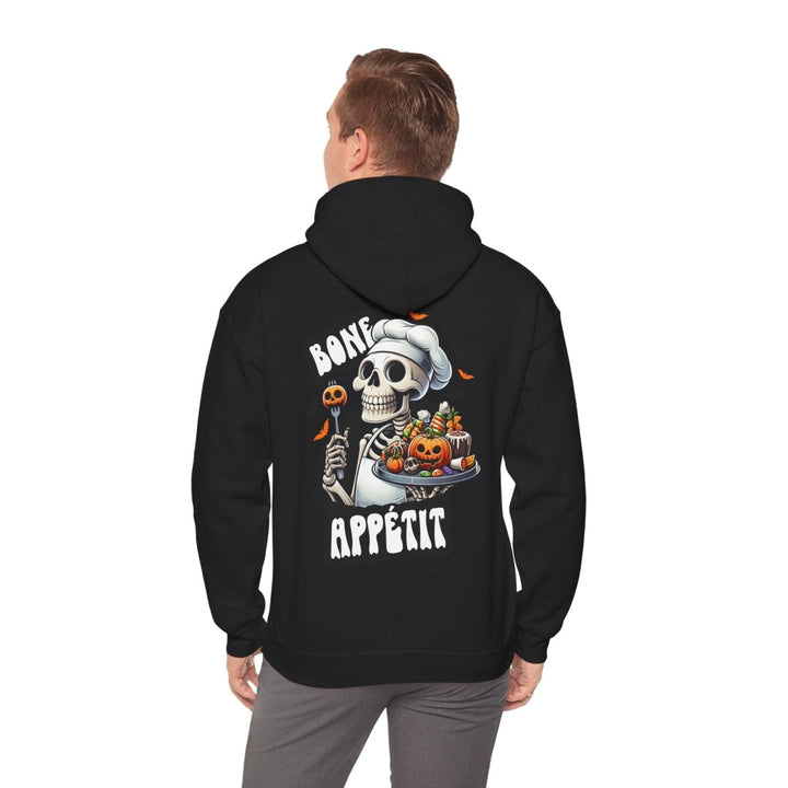 Bone Appetit Unisex Hoodie - Black - S - Bone Appetit Unisex Hoodie - Tatoo Tee