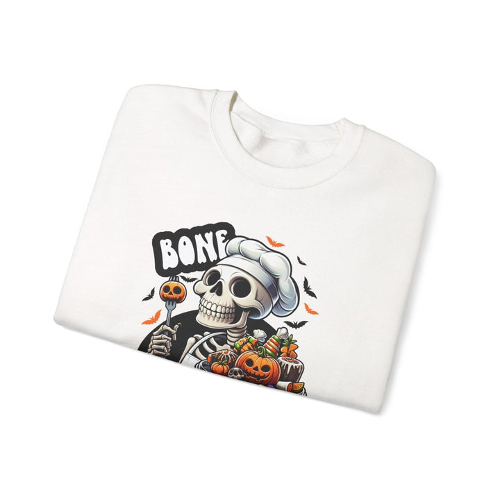 Bone Appetit Unisex Sweatshirt - Antique Cherry Red - S - Bone Appetit Unisex Sweatshirt - Tatoo Tee
