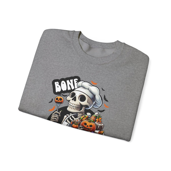 Bone Appetit Unisex Sweatshirt - Antique Cherry Red - S - Bone Appetit Unisex Sweatshirt - Tatoo Tee