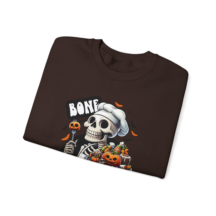 Bone Appetit Unisex Sweatshirt - Antique Cherry Red - S - Bone Appetit Unisex Sweatshirt - Tatoo Tee
