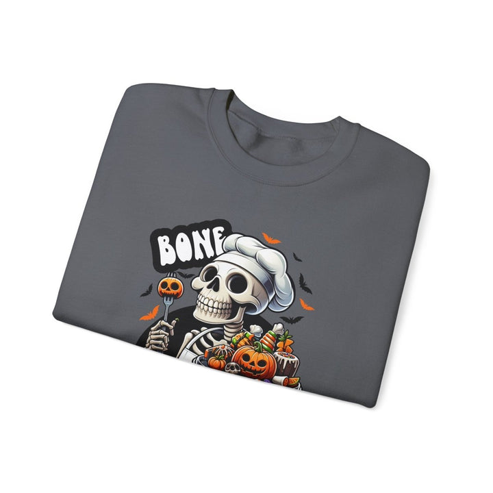Bone Appetit Unisex Sweatshirt - Antique Cherry Red - S - Bone Appetit Unisex Sweatshirt - Tatoo Tee