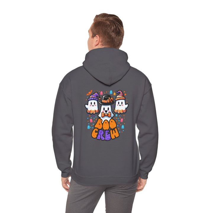 Boo Crew Unisex Hoodie - Charcoal - S - Boo Crew Unisex Hoodie - Tatoo Tee