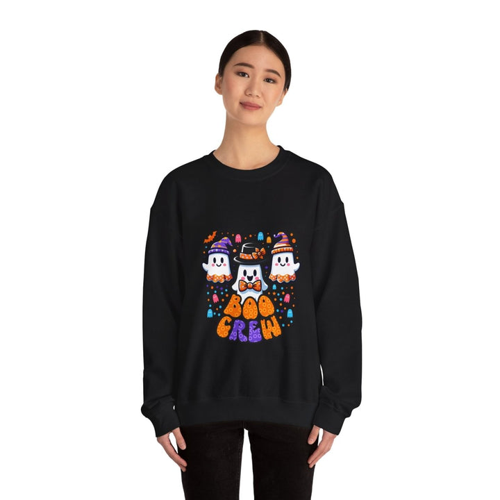 Boo Crew Unisex Sweatshirt - S - Antique Cherry Red - Boo Crew Unisex Sweatshirt - Tatoo Tee