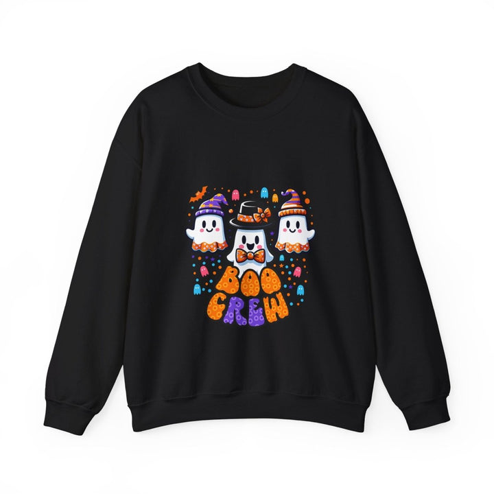 Boo Crew Unisex Sweatshirt - S - Black - Boo Crew Unisex Sweatshirt - Tatoo Tee