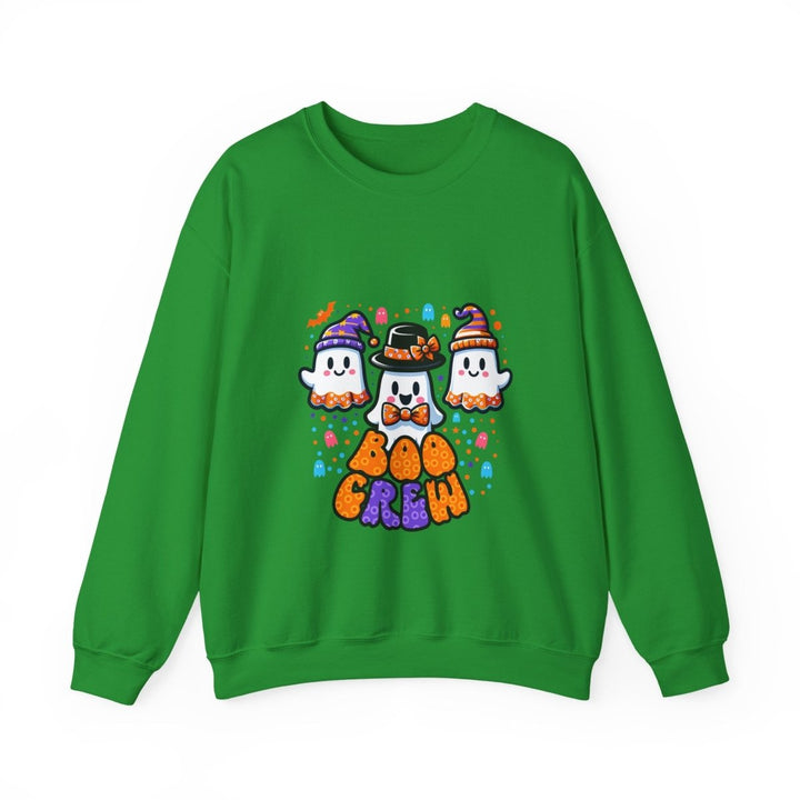 Boo Crew Unisex Sweatshirt - S - Irish Green - Boo Crew Unisex Sweatshirt - Tatoo Tee