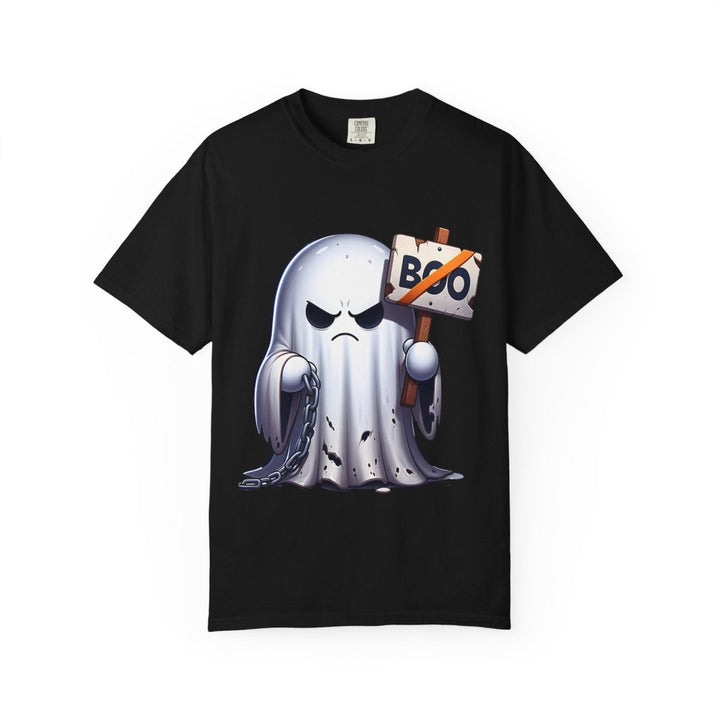 Boo Ghost Unisex T-Shirt - Spooky Halloween Tee, Funny Ghost Graphic - Red - S - Boo Ghost Unisex T-Shirt - Spooky Halloween Tee, Funny Ghost Graphic - Tatoo Tee