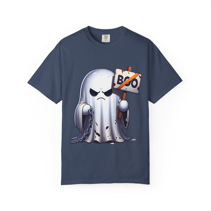 Boo Ghost Unisex T-Shirt - Spooky Halloween Tee, Funny Ghost Graphic - Red - S - Boo Ghost Unisex T-Shirt - Spooky Halloween Tee, Funny Ghost Graphic - Tatoo Tee