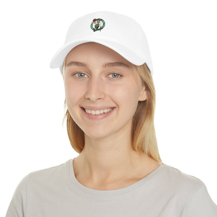 Boston Celtics Low Profile Baseball Cap - Perfect for Fans & Everyday Style - White - One size - Boston Celtics Low Profile Baseball Cap - Perfect for Fans & Everyday Style - Tatoo Tee