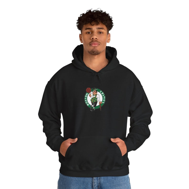 Boston Celtics Unisex Heavy Blend™ Hooded Sweatshirt - Black - S - Boston Celtics Unisex Heavy Blend™ Hooded Sweatshirt - Tatoo Tee