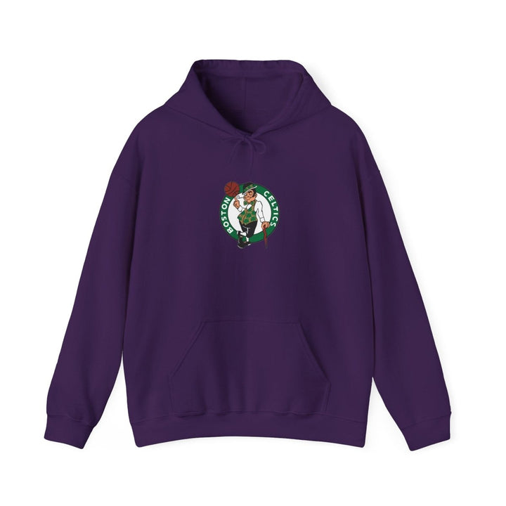 Boston Celtics Unisex Heavy Blend™ Hooded Sweatshirt - Purple - S - Boston Celtics Unisex Heavy Blend™ Hooded Sweatshirt - Tatoo Tee