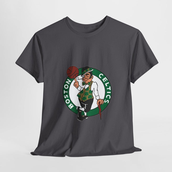 Boston Celtics Unisex Heavy Cotton Tee - Perfect for Basketball Fans - Purple - S - Boston Celtics Unisex Heavy Cotton Tee - Perfect for Basketball Fans - Tatoo Tee