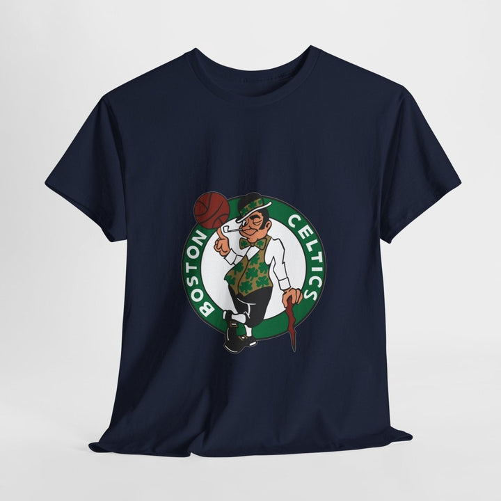 Boston Celtics Unisex Heavy Cotton Tee - Perfect for Basketball Fans - Purple - S - Boston Celtics Unisex Heavy Cotton Tee - Perfect for Basketball Fans - Tatoo Tee