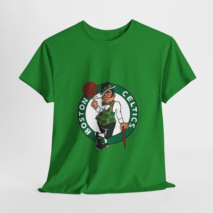 Boston Celtics Unisex Heavy Cotton Tee - Perfect for Basketball Fans - Purple - S - Boston Celtics Unisex Heavy Cotton Tee - Perfect for Basketball Fans - Tatoo Tee