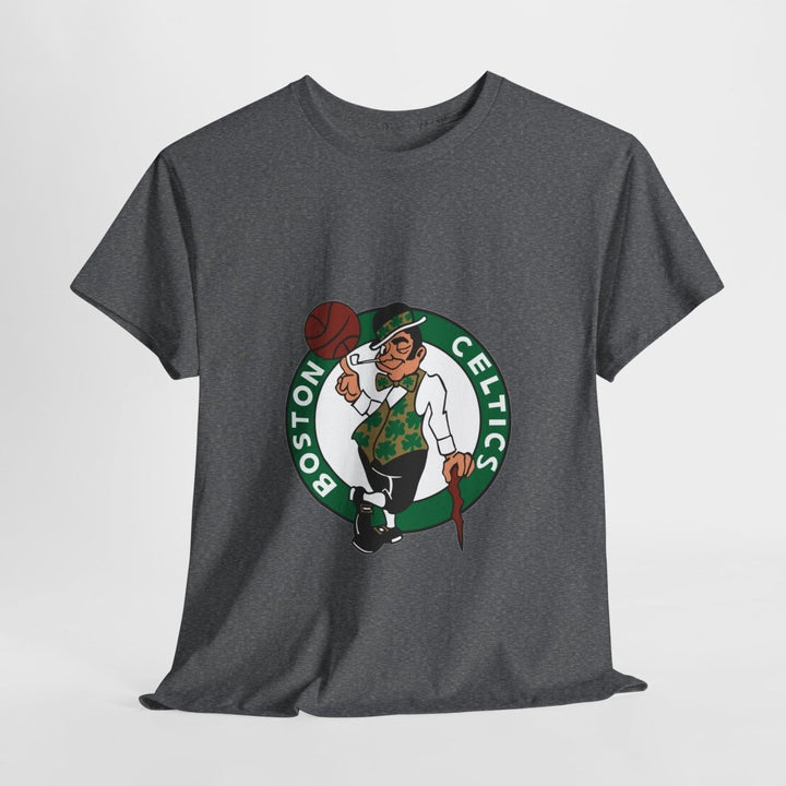 Boston Celtics Unisex Heavy Cotton Tee - Perfect for Basketball Fans - Purple - S - Boston Celtics Unisex Heavy Cotton Tee - Perfect for Basketball Fans - Tatoo Tee