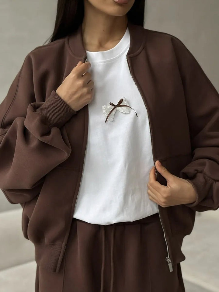 Bow Round Neck Oversized T-Shirt - White - S - e77e3bac - ef69 - 48af - a486 - 7784301208c0 - Max - Origin - Tatoo Tee