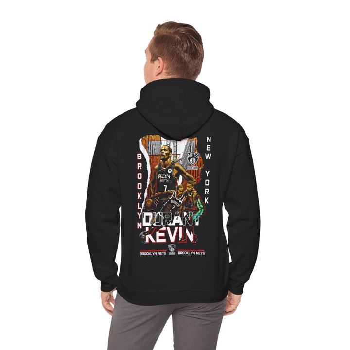 Brooklyn Kevin Unisex Heavy Blend™ Hooded Sweatshirt - Casual Streetwear - Black - S - Brooklyn Kevin Unisex Heavy Blend™ Hooded Sweatshirt - Casual Streetwear - Tatoo Tee