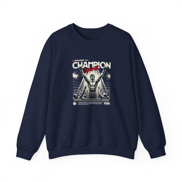 Champion Spirit Unisex Heavy Blend™ Crewneck Sweatshirt - Purple - S - Champion Spirit Unisex Heavy Blend™ Crewneck Sweatshirt - Tatoo Tee