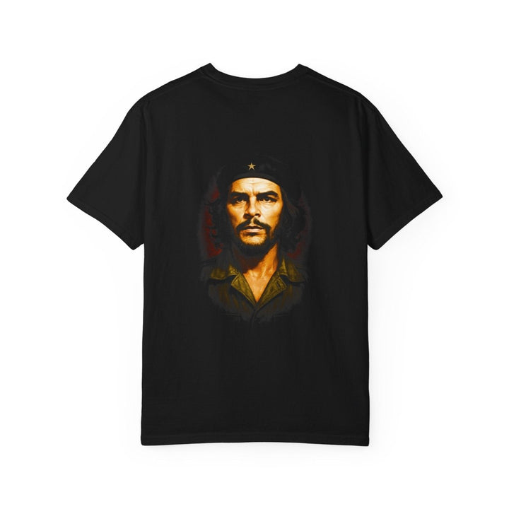 Che Guevara Inspired Unisex Garment - Dyed T-Shirt, Vintage Tee - Black - S - Che Guevara Inspired Unisex Garment - Dyed T-Shirt, Vintage Tee - Tatoo Tee