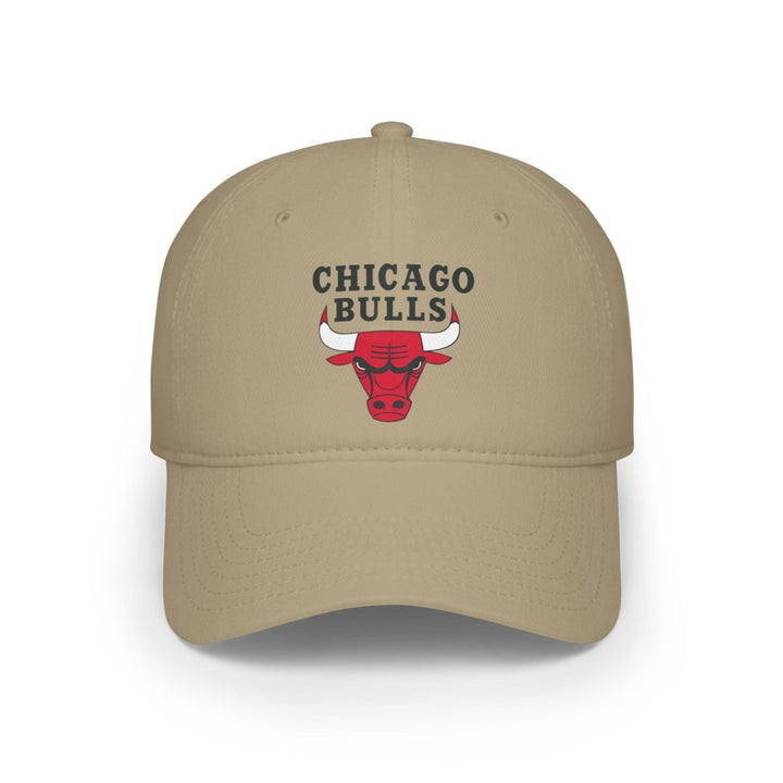 Chicago Bulls Low Profile Baseball Cap | Sports Fan Hat, Gift for Him, Unisex Cap, Casual Wear, Team Apparel - Khaki - One size - Chicago Bulls Low Profile Baseball Cap | Sports Fan Hat, Gift for Him, Unisex Cap, Casual Wear, Team Apparel - Tatoo Tee