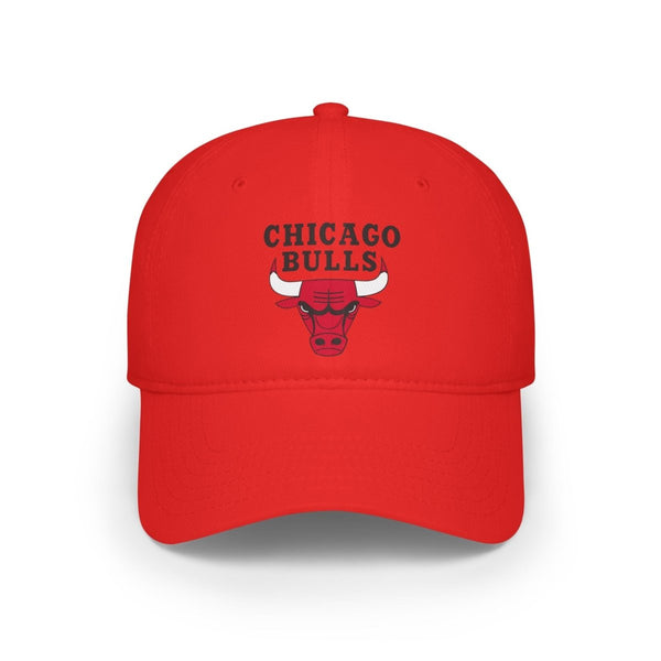 Chicago Bulls Low Profile Baseball Cap | Sports Fan Hat, Gift for Him, Unisex Cap, Casual Wear, Team Apparel - Red - One size - Chicago Bulls Low Profile Baseball Cap | Sports Fan Hat, Gift for Him, Unisex Cap, Casual Wear, Team Apparel - Tatoo Tee