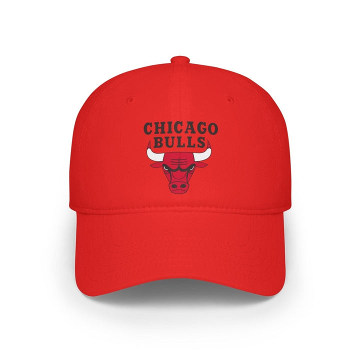Chicago Bulls Low Profile Baseball Cap | Sports Fan Hat, Gift for Him, Unisex Cap, Casual Wear, Team Apparel - Red - One size - Chicago Bulls Low Profile Baseball Cap | Sports Fan Hat, Gift for Him, Unisex Cap, Casual Wear, Team Apparel - Tatoo Tee