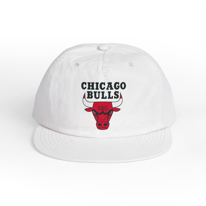 Chicago Bulls Surf Cap - Sporty Beach Hat for Fans, Summer Accessory - One size - White - Chicago Bulls Surf Cap - Sporty Beach Hat for Fans, Summer Accessory - Tatoo Tee