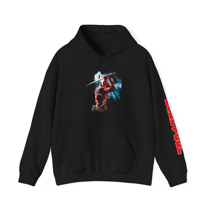 Deadpool Graphic Hoodie for Marvel Fans, Superhero Sweatshirt, Unisex Fashion - Black - S - Deadpool Graphic Hoodie for Marvel Fans, Superhero Sweatshirt, Unisex Fashion - Tatoo Tee