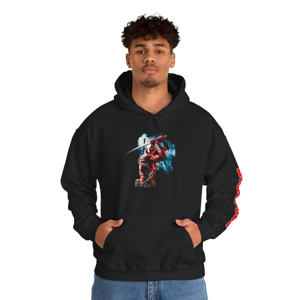 Deadpool Graphic Hoodie for Marvel Fans, Superhero Sweatshirt, Unisex Fashion - Black - S - Deadpool Graphic Hoodie for Marvel Fans, Superhero Sweatshirt, Unisex Fashion - Tatoo Tee