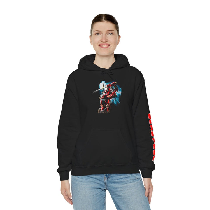 Deadpool Graphic Hoodie for Marvel Fans, Superhero Sweatshirt, Unisex Fashion - Black - S - Deadpool Graphic Hoodie for Marvel Fans, Superhero Sweatshirt, Unisex Fashion - Tatoo Tee