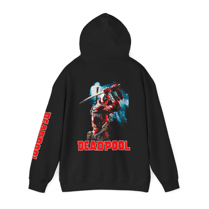 Deadpool Graphic Hoodie for Marvel Fans, Superhero Sweatshirt, Unisex Fashion - Black - S - Deadpool Graphic Hoodie for Marvel Fans, Superhero Sweatshirt, Unisex Fashion - Tatoo Tee