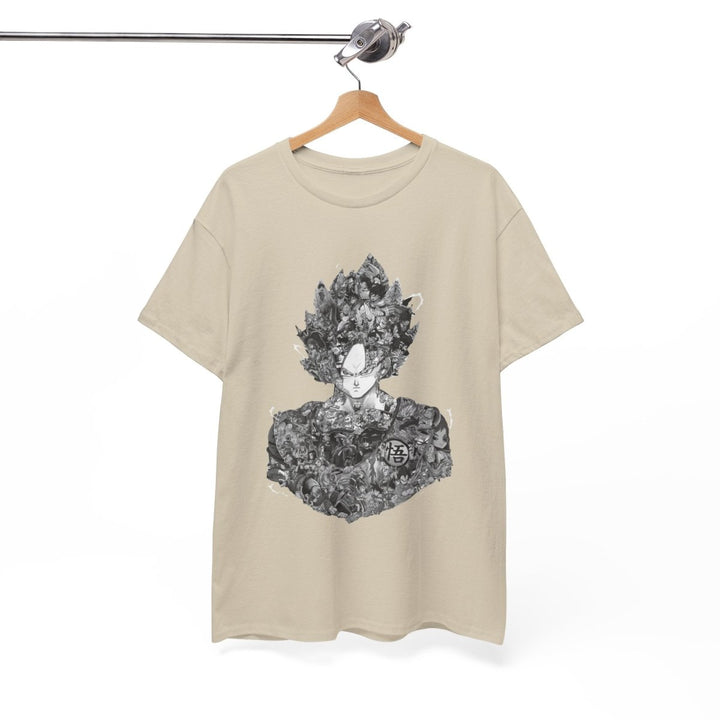 Dragon Ball Graphic Unisex Heavy Cotton Tee - Edgy and Artistic Style - Cardinal Red - S - Dragon Ball Graphic Unisex Heavy Cotton Tee - Edgy and Artistic Style - Tatoo Tee